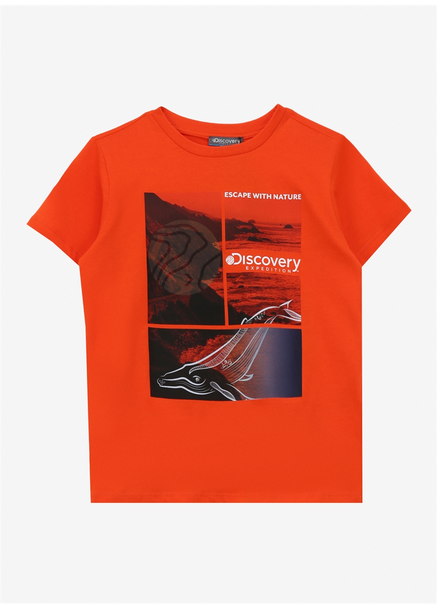 Discovery Expedition Turuncu Kız Çocuk T-Shirt IS1230003203001