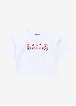 Discovery Expedition Beyaz Kız Çocuk T-Shirt IS1230050064014_0