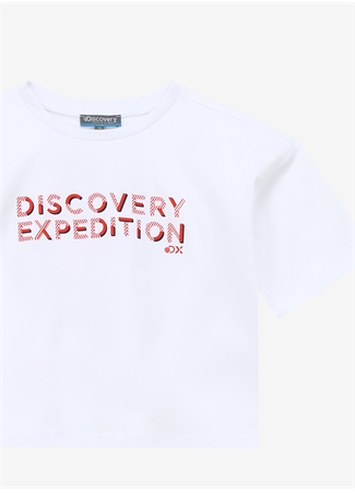 Discovery Expedition Beyaz Kız Çocuk T-Shirt IS1230050064014_2