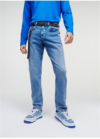 Karl Lagerfeld Jeans Normal Bel Slim Fit Erkek Denim Pantolon 235D1103_KLJ SLIM DENIM_2