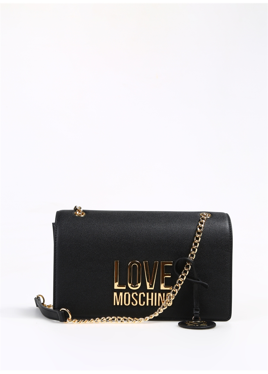 Love Moschino Siyah Kadın 16X26x8 Cm Omuz Çantası JC4099PP1HLI0000_0