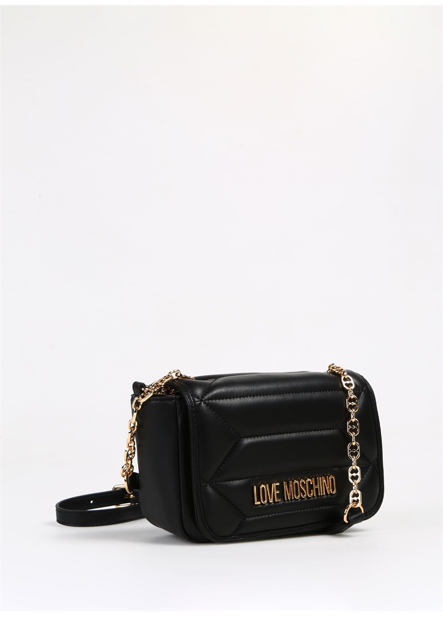 Love Moschino Siyah Kadın 14X19x8 Cm Omuz Çantası JC4056PP1HL1200A_1