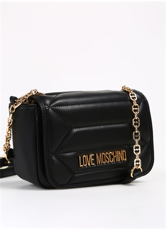 Love Moschino Siyah Kadın 14X19x8 Cm Omuz Çantası JC4056PP1HL1200A_4