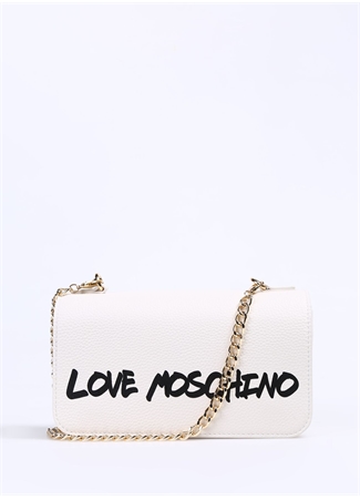 Love Moschino Beyaz Kadın 16X24x6 Cm Omuz Çantası JC4254PP0HK1312A