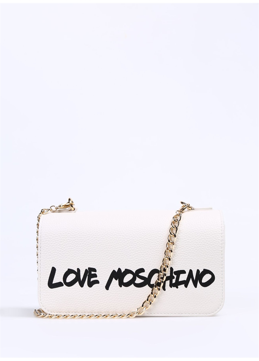 Love Moschino Beyaz Kadın 16X24x6 Cm Omuz Çantası JC4254PP0HK1312A_0