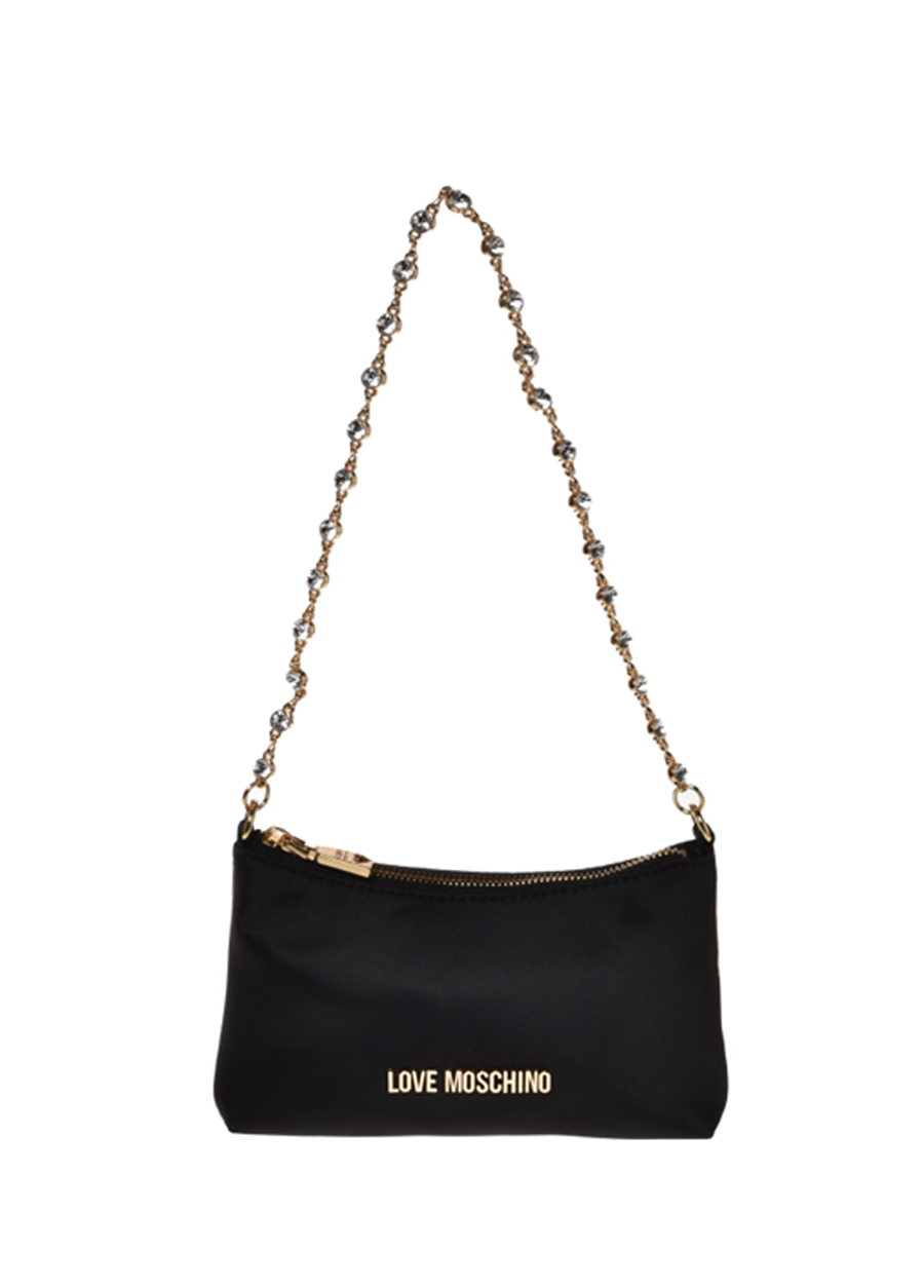 Love Moschino Siyah Kadın 12X20x4 Cm Omuz Çantası JC4233PP0HKK0000