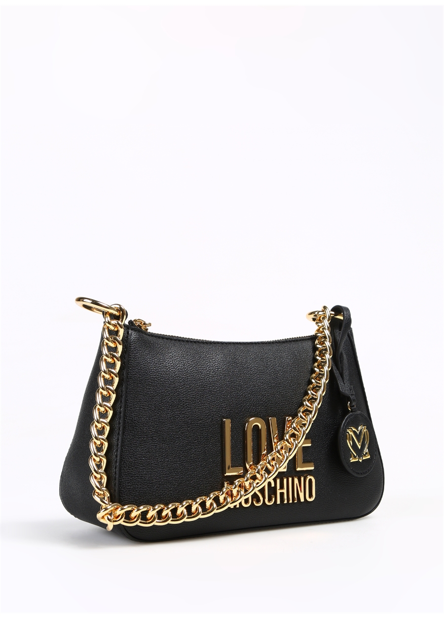 Love Moschino Siyah Kadın 16X25x9 Cm Omuz Çantası JC4108PP1HLI0000_1