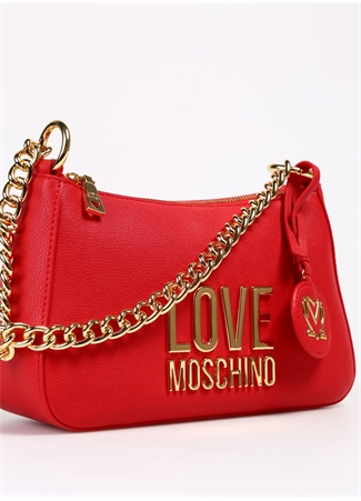 Love Moschino Kırmızı Kadın 16X25x9 Cm Omuz Çantası JC4108PP1HLI0500_4