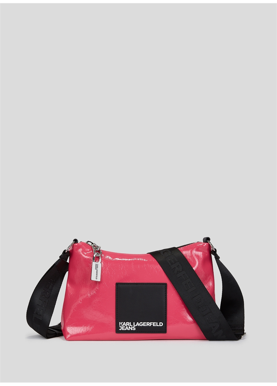 Karl Lagerfeld Jeans Pembe Kadın 46X44x13 Cm Çapraz Çanta 236J3016184