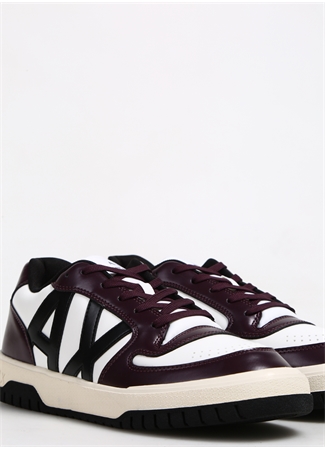 Armani Exchange Beyaz - Bordo Erkek Sneaker XUX179XV765_4