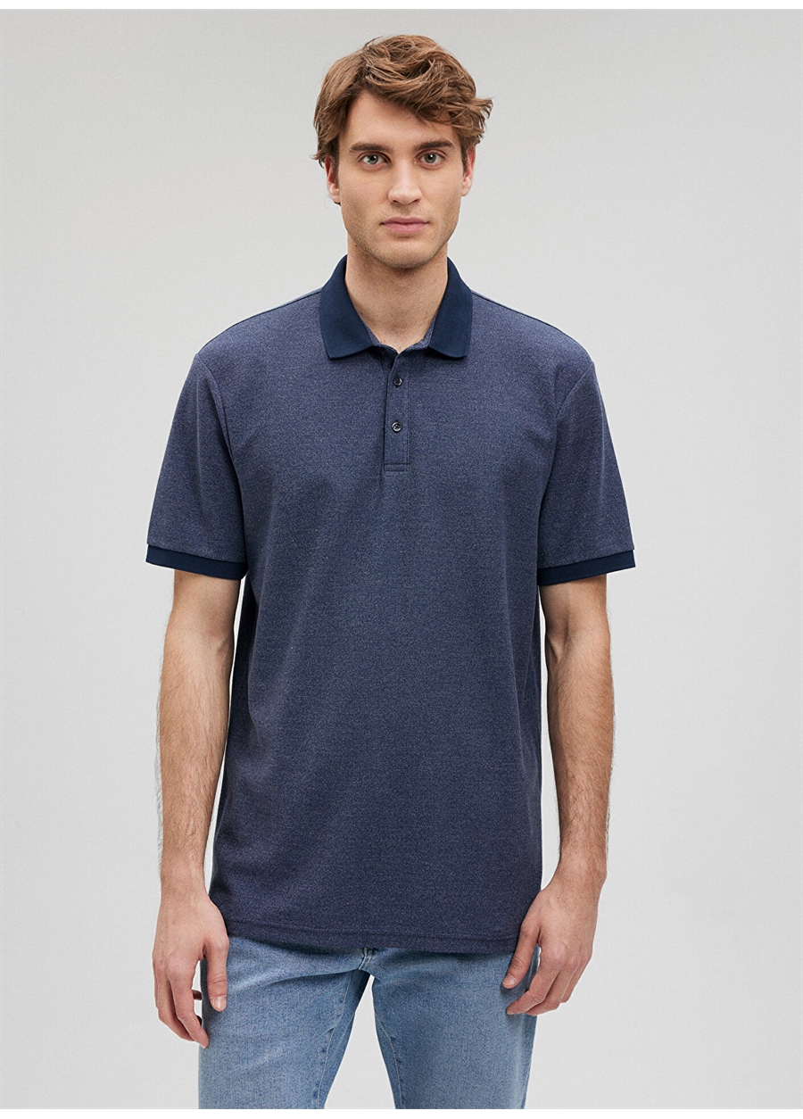 Mavi Düz Lacivert Erkek Polo T-Shirt M0611945-70490_POLO TİŞÖRT_3