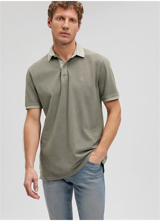 Mavi Düz Yeşil Erkek Polo T-Shirt M0612013-71559_POLO TİŞÖRT_0