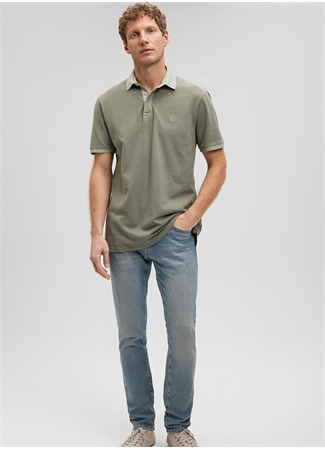 Mavi Düz Yeşil Erkek Polo T-Shirt M0612013-71559_POLO TİŞÖRT_1