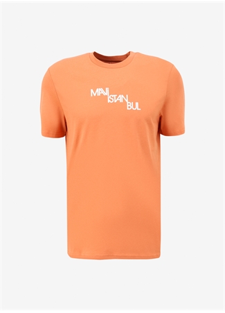 Mavi Bisiklet Yaka Düz Kırmızı Erkek T-Shirt M0612274-70439_MAVİ İSTANBUL TİŞÖRT_0