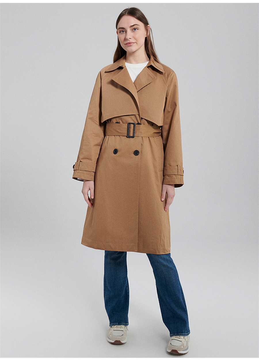 Mavi Kahve Kadın Trençkot M110703-70215-TRENCHCOAT_1