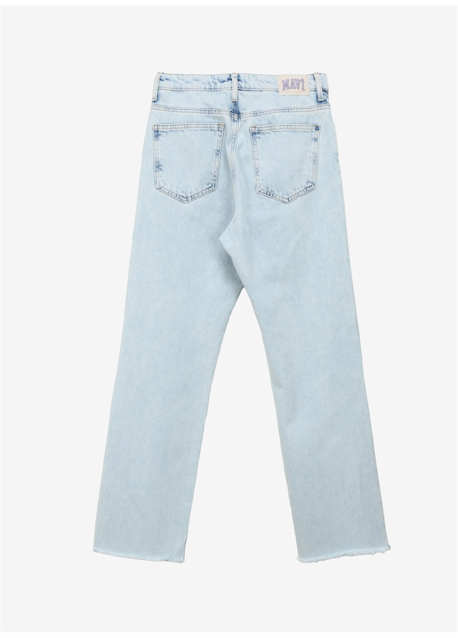 Mavi BARCELONA Yüksek Bel Straight Fit Mavi Kadın Denim Pantolon M101047-87056_7