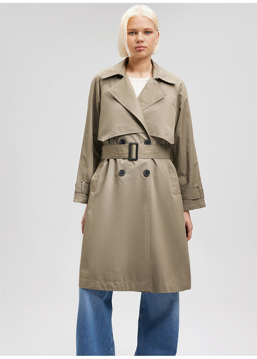 Mavi Yeşil Kadın Trençkot M110703-71818-TRENCHCOAT_3