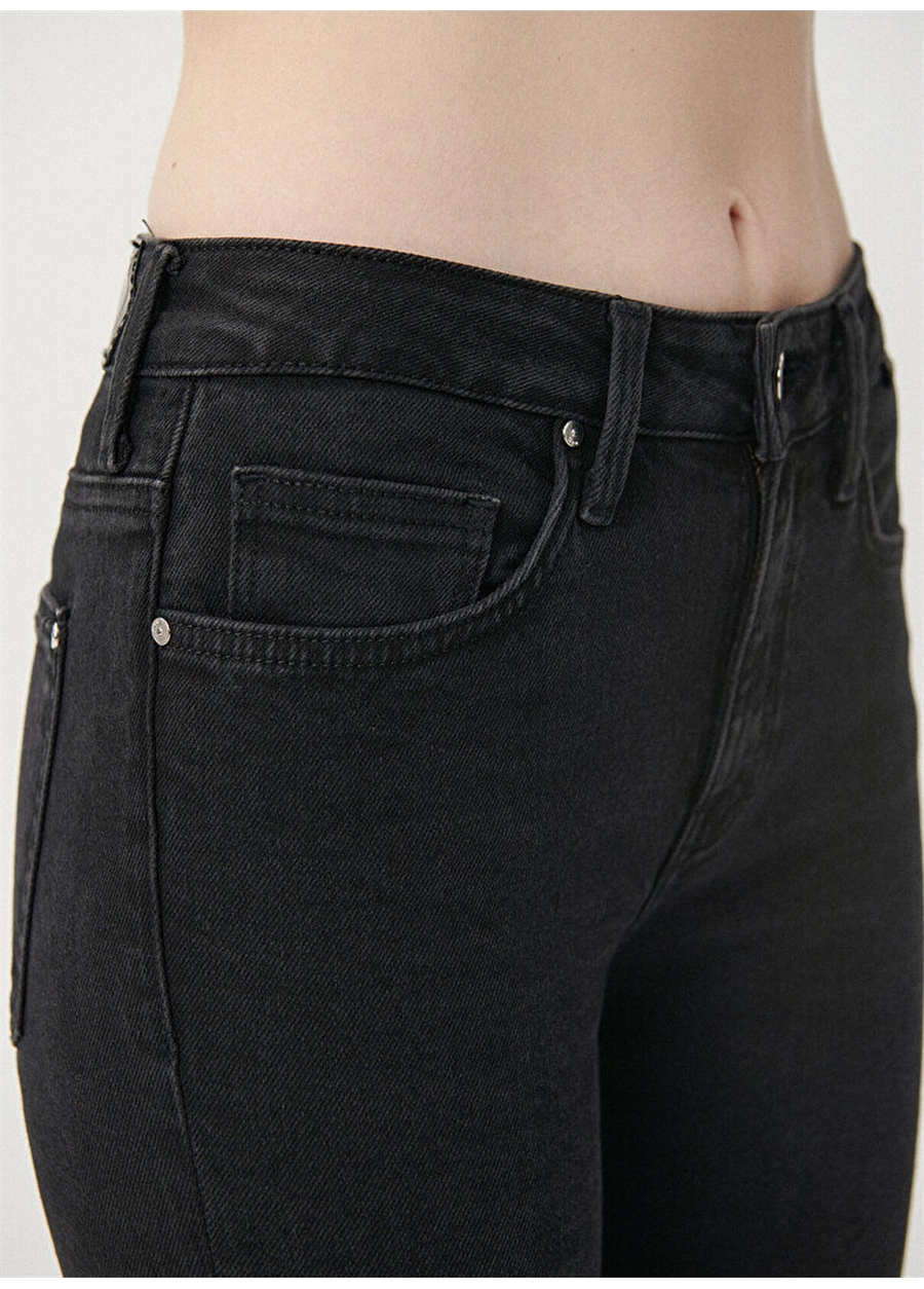 Mavi MARIA Yüksek Bel Bootcut Paça Flare Koyu Gri Kadın Denim Pantolon M101225-80998_6