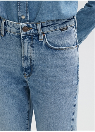 Mavi NEW YORK Yüksek Bel Ankle Paça Straight Mavi Kadın Denim Pantolon M101441-86468_7