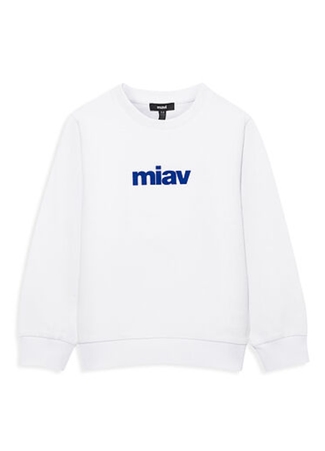 Mavi Baskılı Erkek Beyaz Sweatshırt MIAV BASKILI SWEATSHIRTS White_3