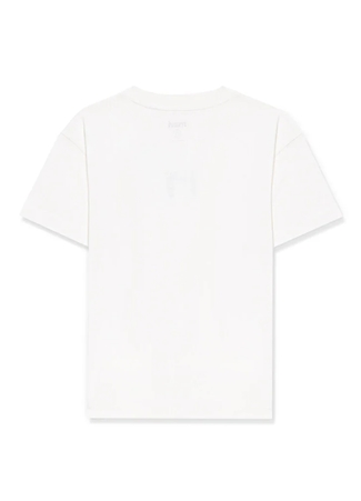 Mavi Baskılı Ekru Kız Çocuk T-Shirt M KEDİ BASKILI TİŞÖRT Off White, Ec_1