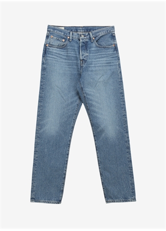 Levis 501 Açık Mavi Kadın Yüksek Bel Denim Pantolon CROP MUST BE MINE Açık_5