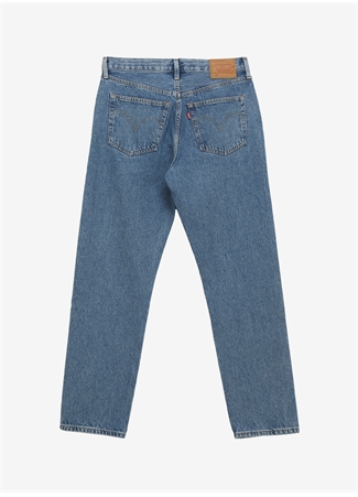 Levis 501 Açık Mavi Kadın Yüksek Bel Denim Pantolon CROP MUST BE MINE Açık_6