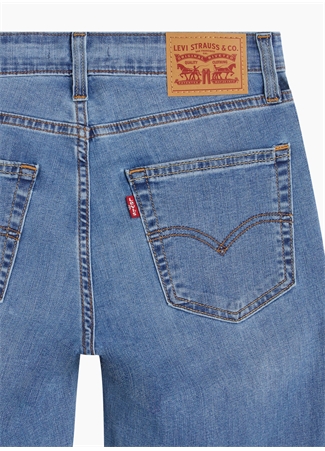 Levis 721 Skinny Fit Açık Mavi Yüksek Bel Kadın Denim Pantolon COOL WILD TIME_5