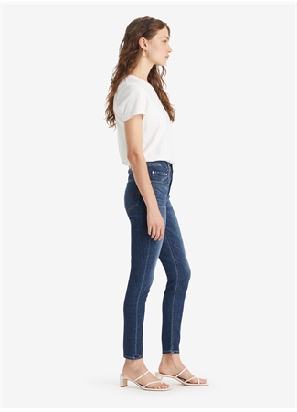 Levis 721 Koyu Mavi Kadın Yüksek Bel Denim Pantolon HIGH RISE SKINNY COOL I AM IN P_1