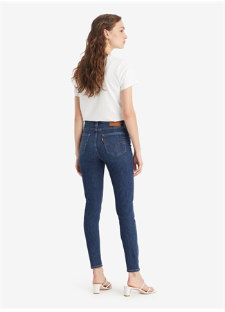 Levis 721 Koyu Mavi Kadın Yüksek Bel Denim Pantolon HIGH RISE SKINNY COOL I AM IN P_2