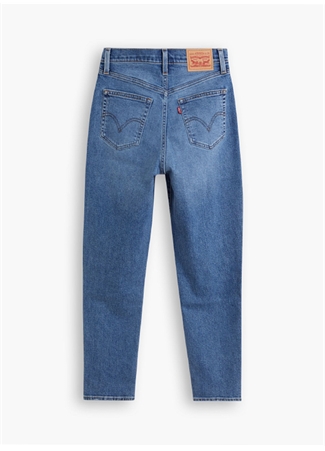 Levis Açık Mavi Kadın Yüksek Bel Denim Pantolon HIGH WAISTED MOM JEAN WINTER THAT's_7