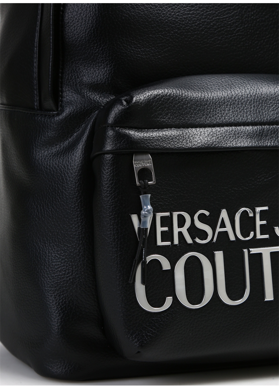 Versace Jeans Couture Siyah - Gümüş Erkek 30X42x15 Cm Sırt Çantası 75YA4B70_4