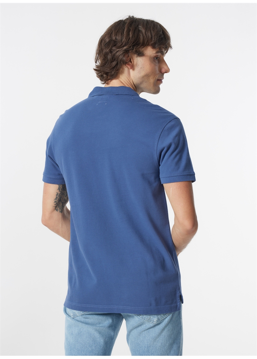 Levis Düz Açık Mavi Erkek Polo T-Shirt A2085-0001_LEVIS HM POLO CLASSIC VI_4