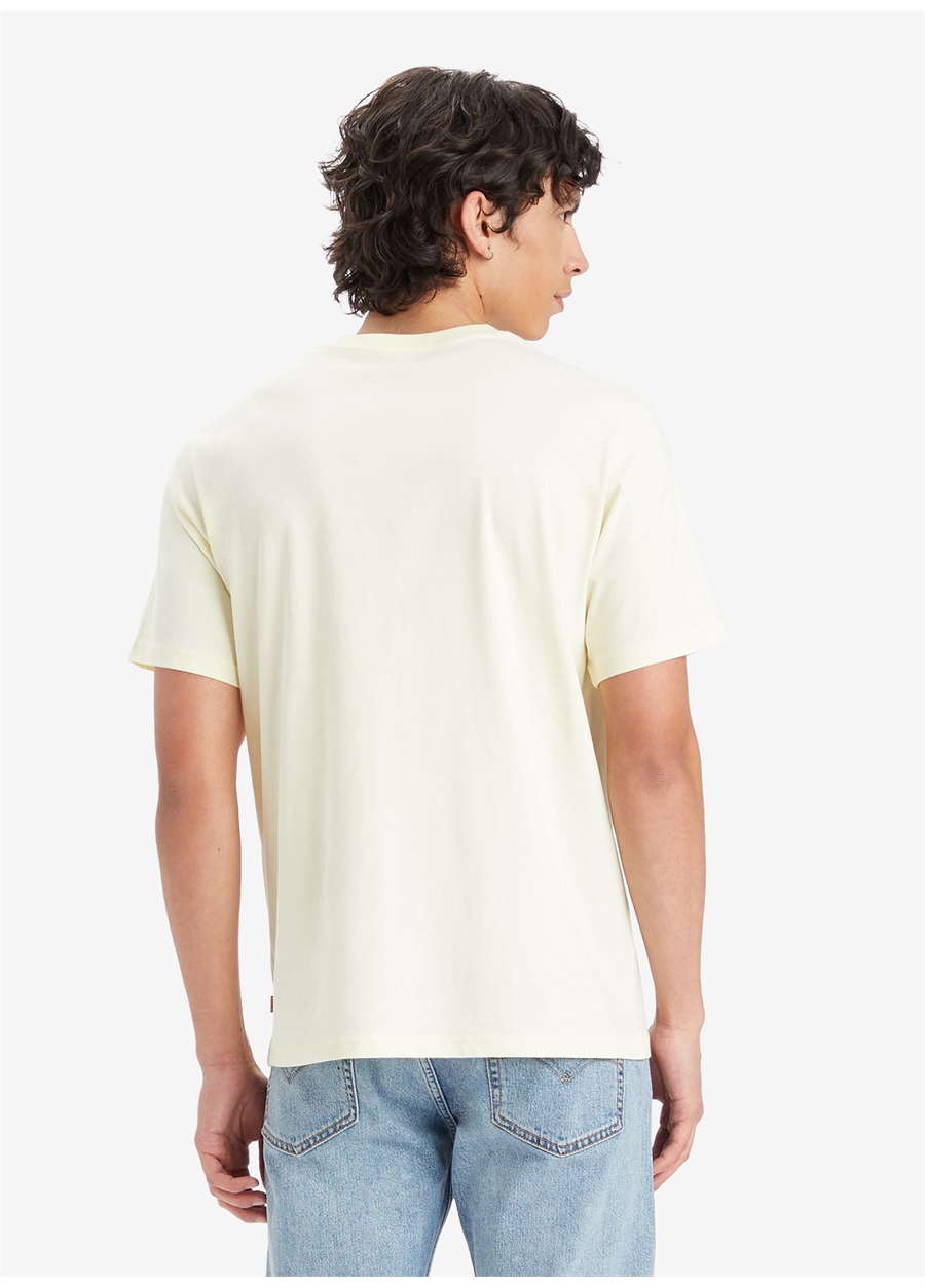 Levis Bisiklet Yaka Baskılı Sarı Erkek T-Shirt A2082-0150_SS RELAXED FIT TEE SSNL_1