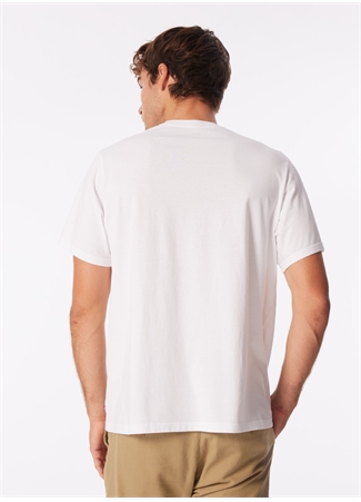 Levis Bisiklet Yaka Baskılı Beyaz Erkek T-Shirt A2082-0159_SS RELAXED FIT TEE SSNL_4