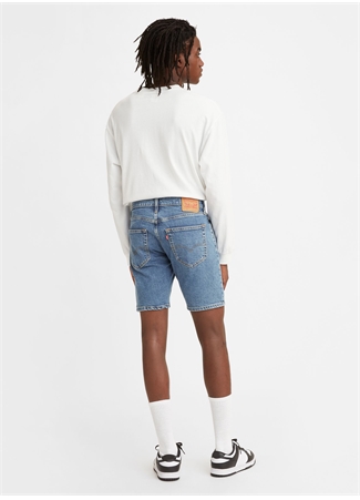 Levis 412 Slim Fit Açık Mavi Erkek Şort A7731-0000 SLIM SHORTS WOLF UND_2