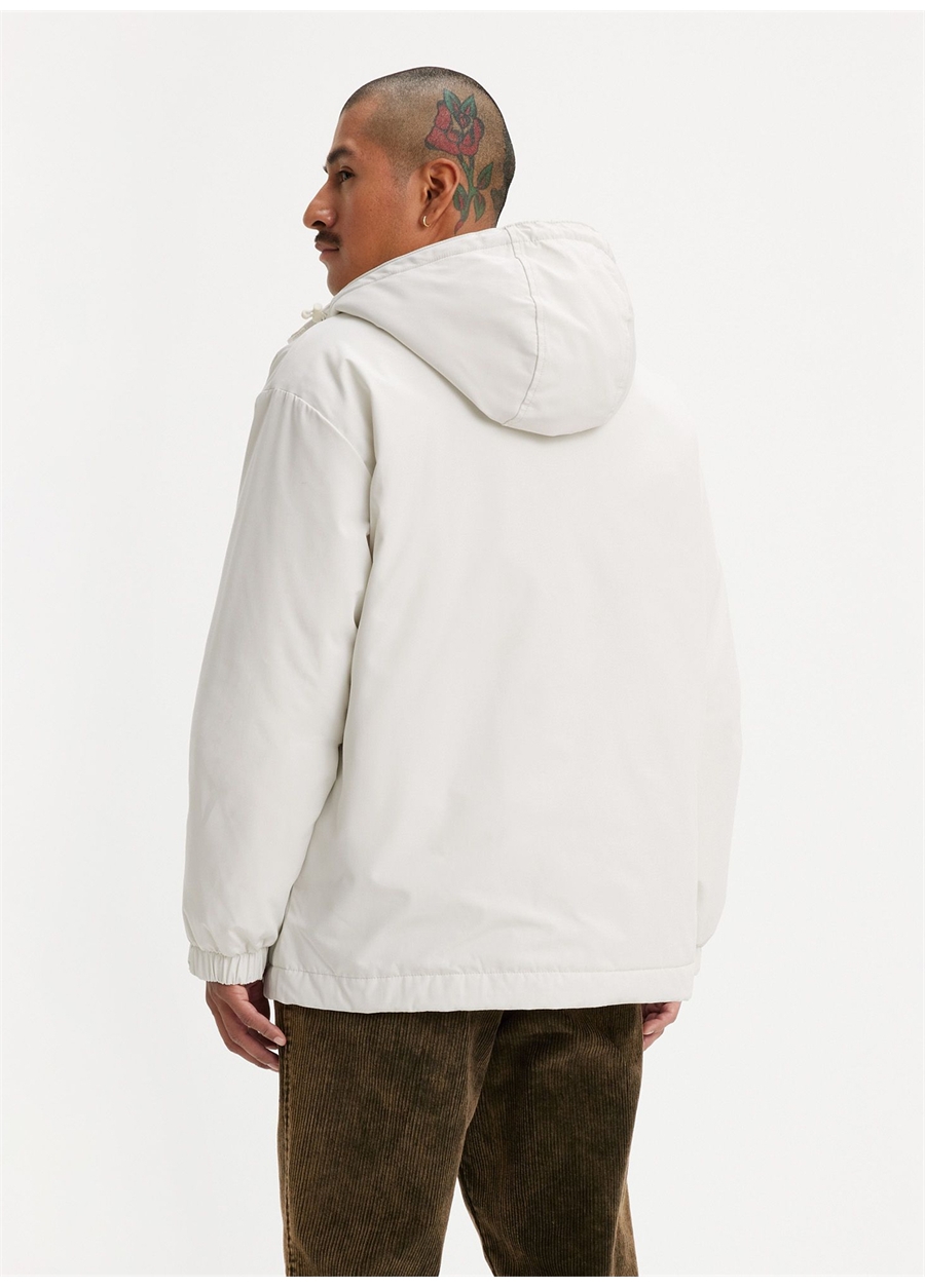 Levis Normal Beyaz Erkek Mont A7261-0001_TAMALPAIS HOODED JACKET_1