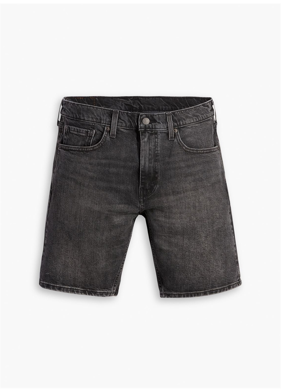 Levis 412 Slim Fit Gri Erkek Şort A7731-0001 SLIM SHORTS WAX ON W_3