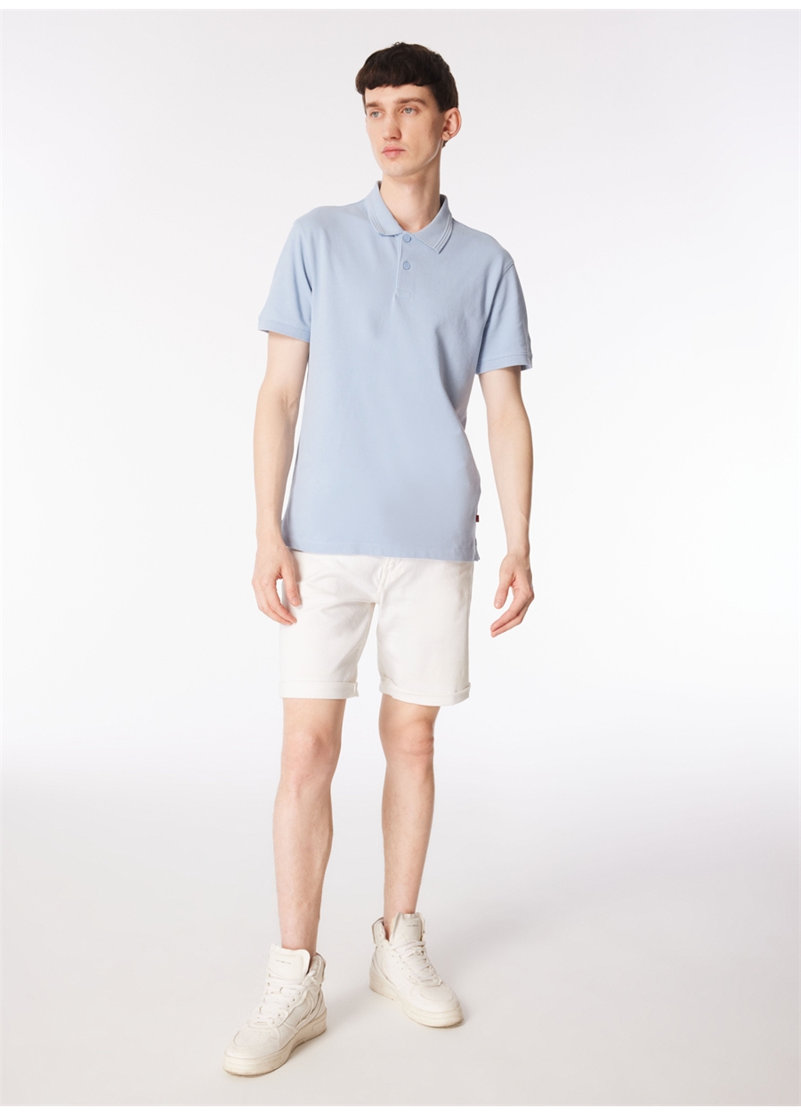 Levis Düz Mavi Erkek Polo T-Shirt A9451-0003_THE STANDARD POLO SOFT C_1