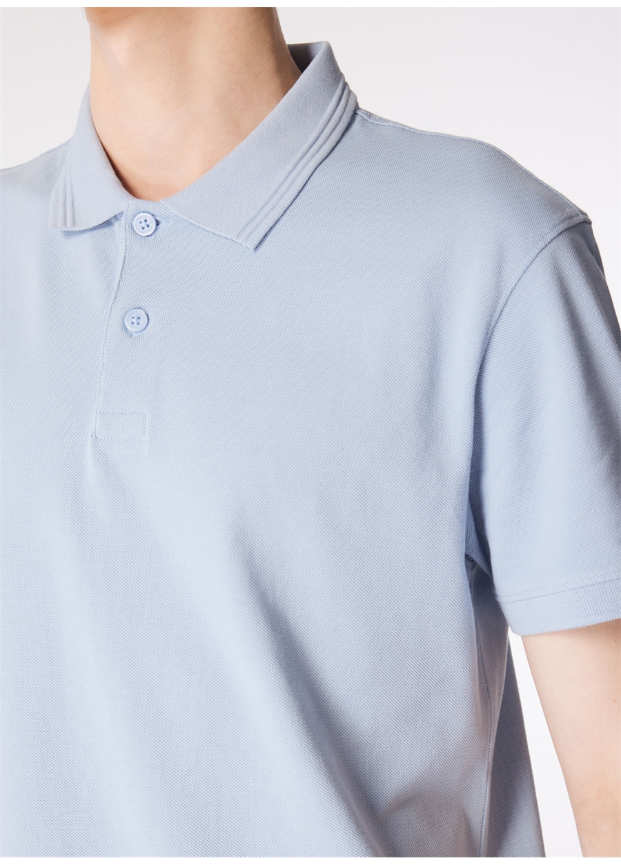 Levis Düz Mavi Erkek Polo T-Shirt A9451-0003_THE STANDARD POLO SOFT C_3