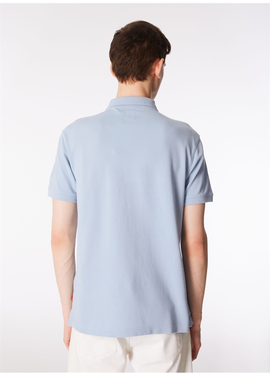 Levis Düz Mavi Erkek Polo T-Shirt A9451-0003_THE STANDARD POLO SOFT C_4