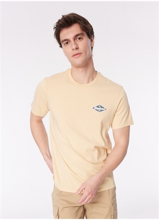 Dockers Yuvarlak Yaka Bej Erkek T-Shirt A1103-0258_0