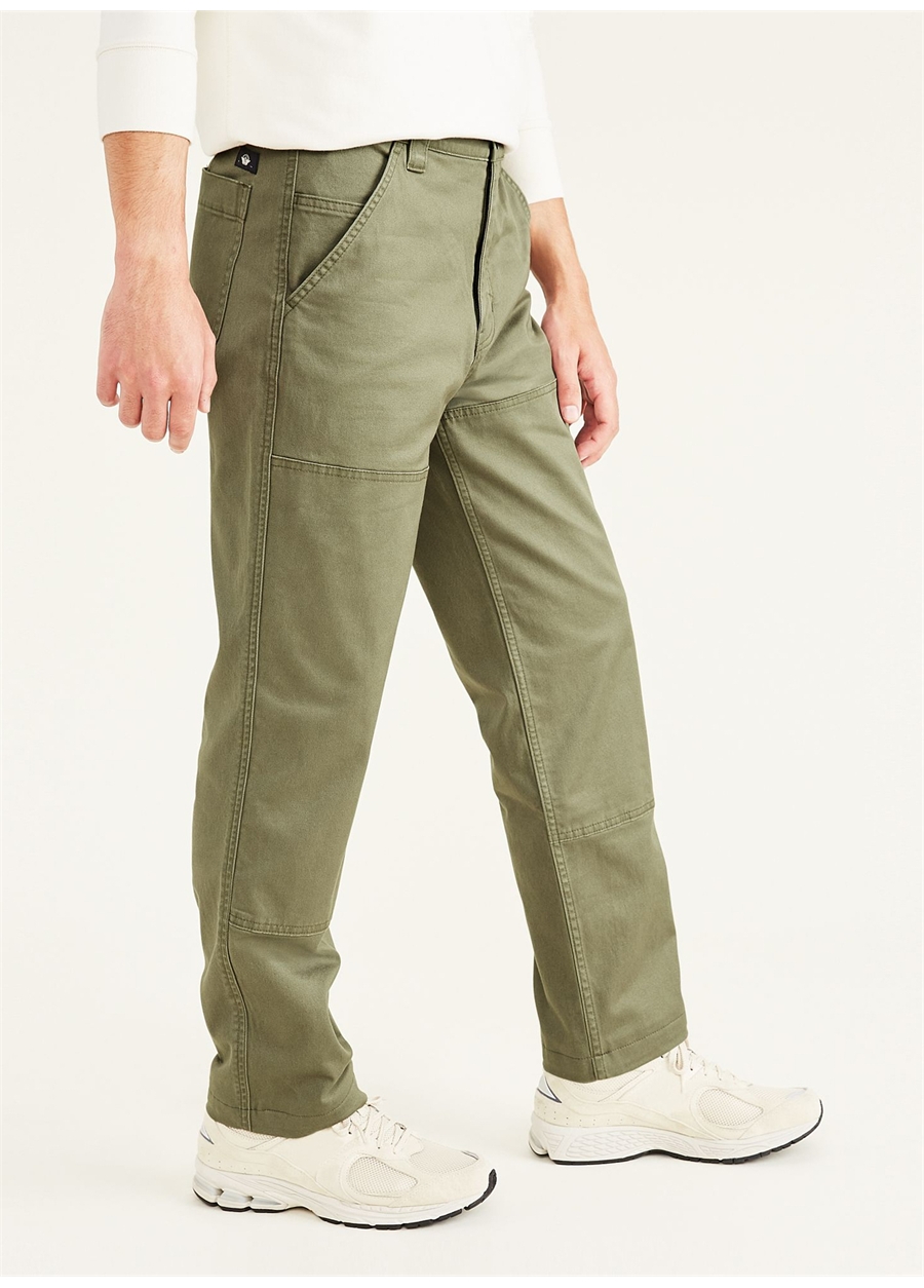 Dockers Normal Bel Straight Paça Straight Yeşil Erkek Pantolon A2296-0000_1