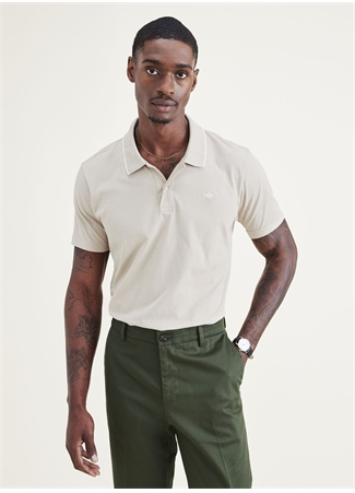 Dockers Bej Erkek Polo T-Shirt A3027-0012