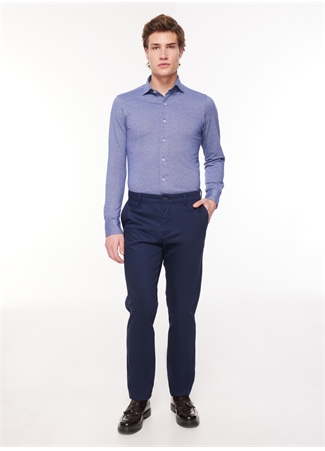 Dockers Normal Bel Slim Paça Slim Fit Lacivert Erkek Pantolon A8413-0001_1