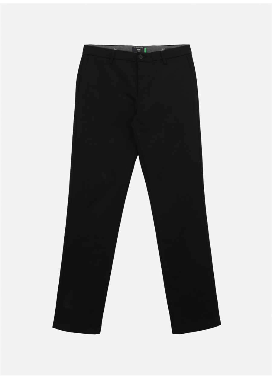 Dockers Normal Bel Slim Paça Slim Fit Siyah Erkek Pantolon A8413-0000