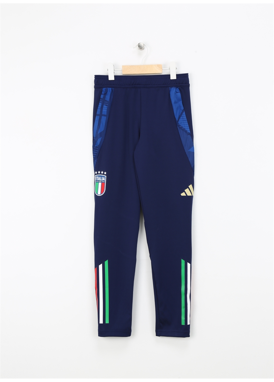 Adidas Normal Paça Mavi Erkek Çocuk Eşofman Altı IQ2161-FIGC TR PNTY