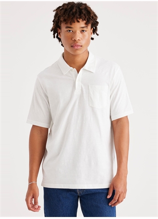 Dockers Beyaz Erkek Polo T-Shirt A5771-0000_0