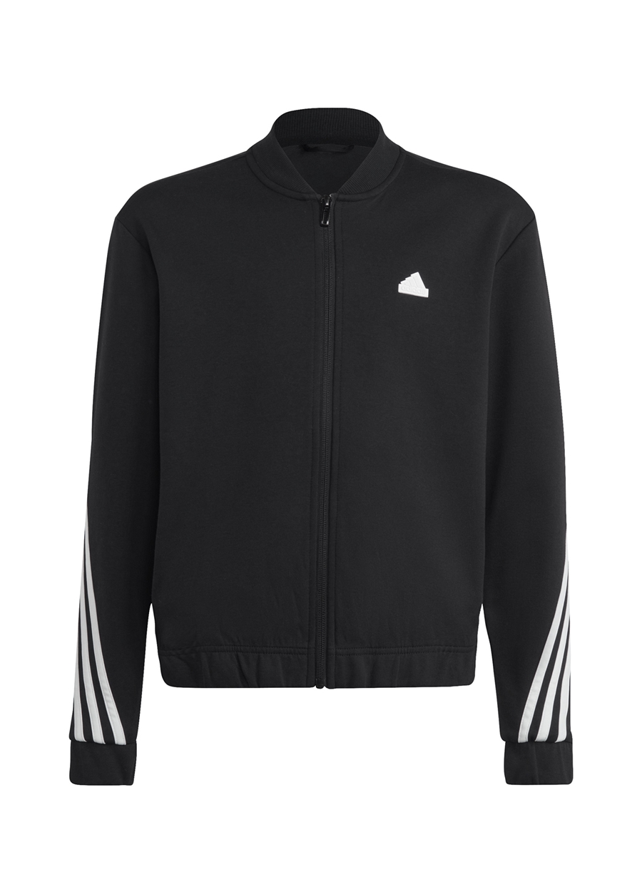 Adidas Düz Siyah Erkek Eşofman Takımı HR6290-U FI 3S TGTH TS_1