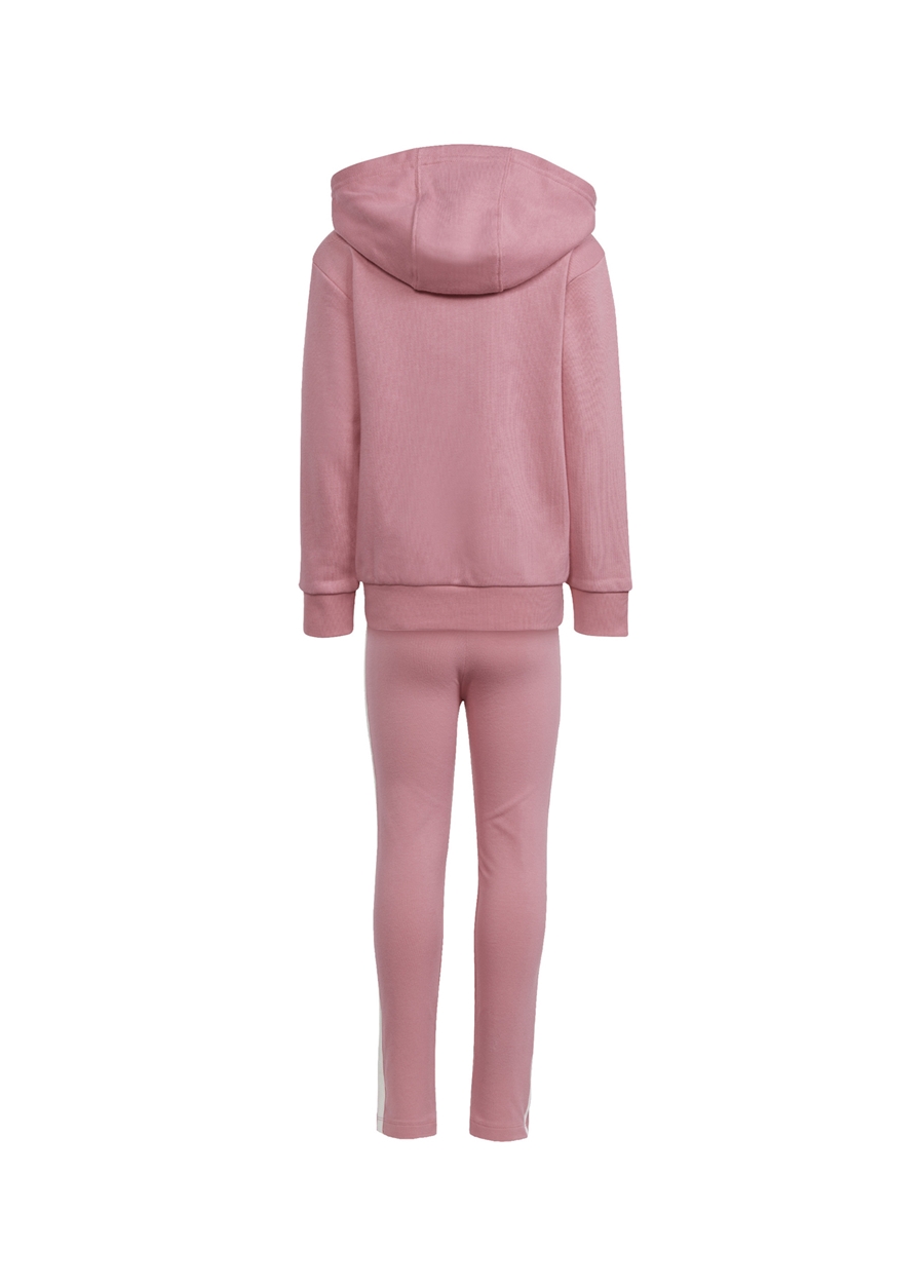 Adidas Düz Pembe Kadın Eşofman Takımı IR6910-HOODIE LEG SET_7